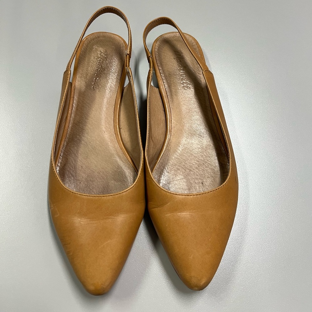 Madewell The Margot Flat Slingback Size 9